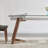 Extendable Glass Top Dining Table