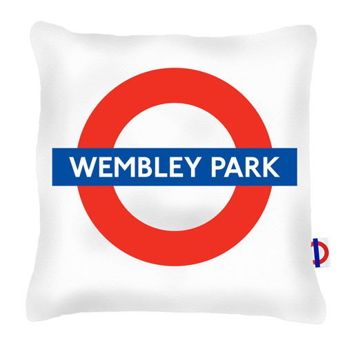 Wembley Park Tube Station London Transport Cushion