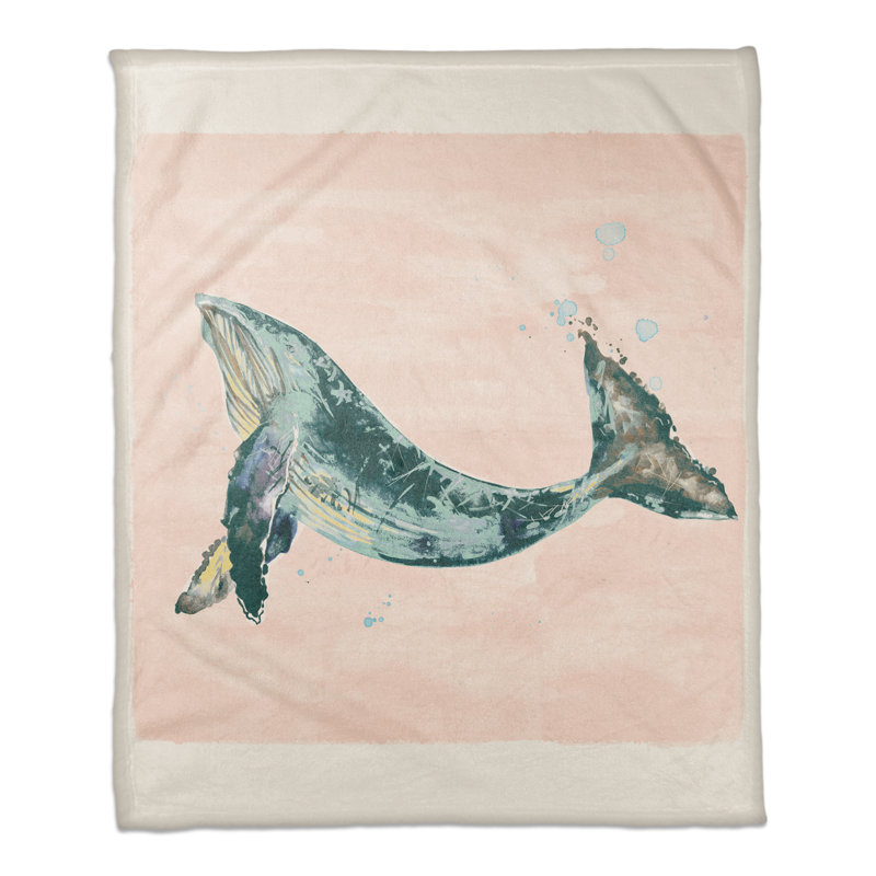 Hand Woven Throw Blanket, Pink