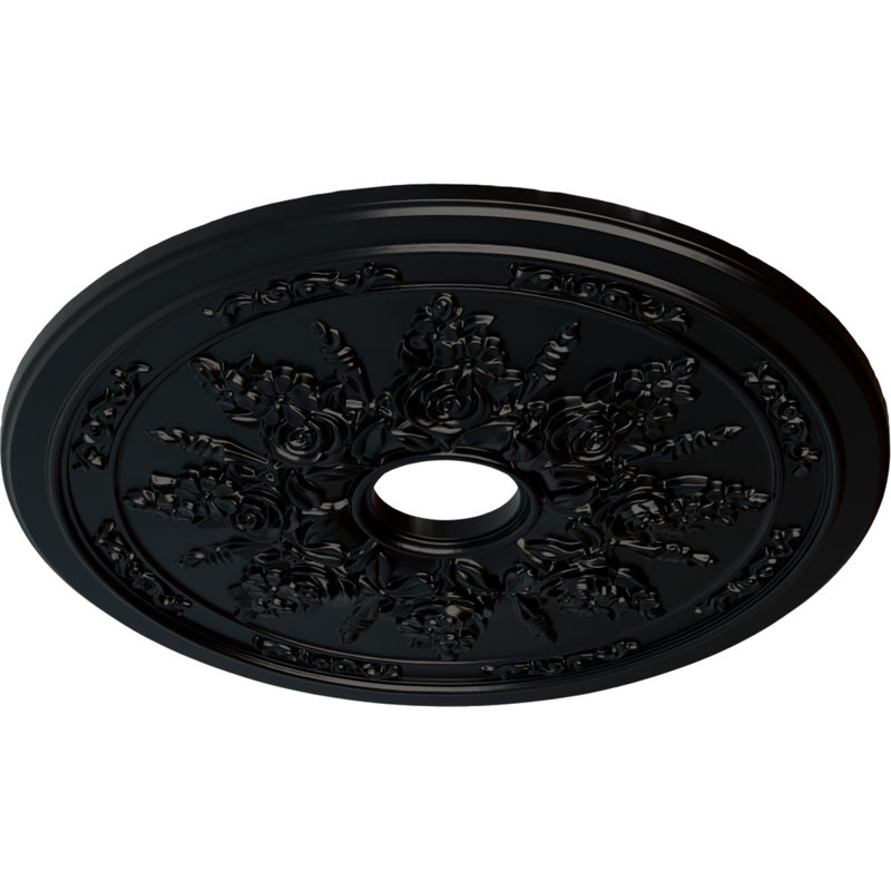 Médaillon de plafond Endurathane Granada, P 23 3/8 po x P 3 5/8 po x P 2 1/2 po (convient aux auvents jusqu'à 7 1/8 po), apprêté en usine