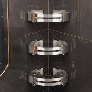 Dorwarth Free-standing Stainless Steel Shower Shelf