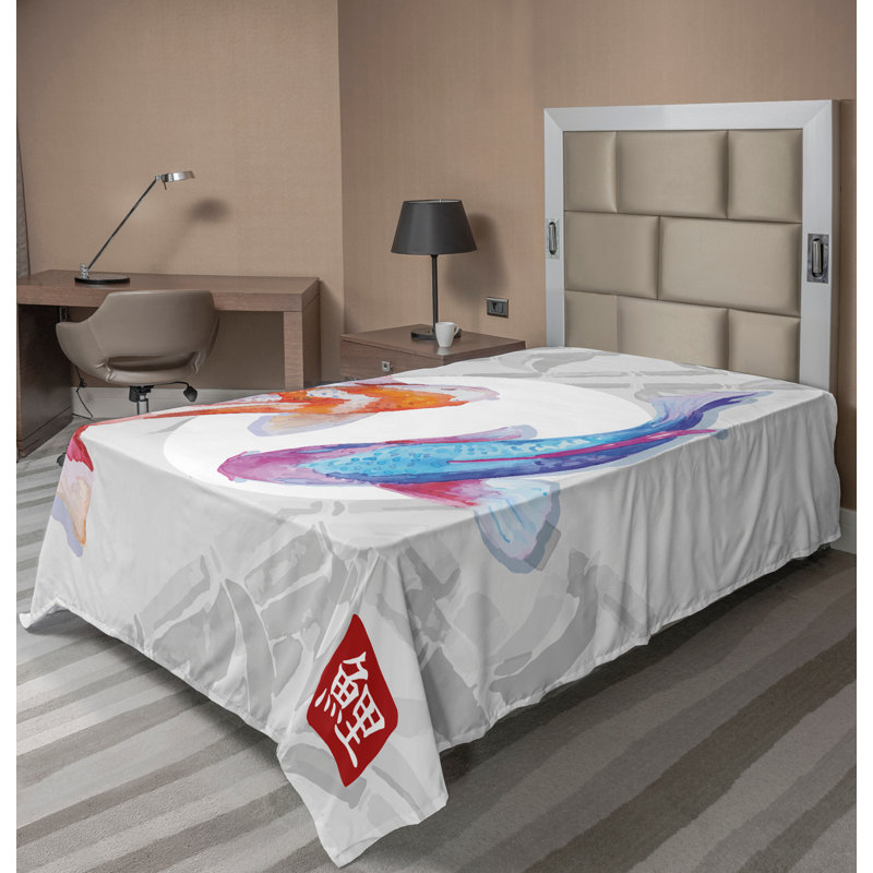 Drap plat Ambesonne, Drap plat pour lit simple