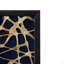 Art mural boîte décorative 15,5 "x 55" rectangulaire en forme de boîte de papier de riz, style transitionnel, ensemble de 2