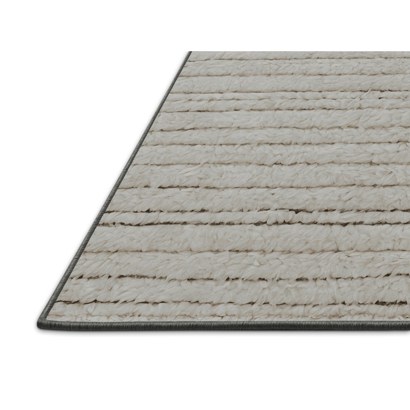 Silky Soft Plush Gray Area Rug