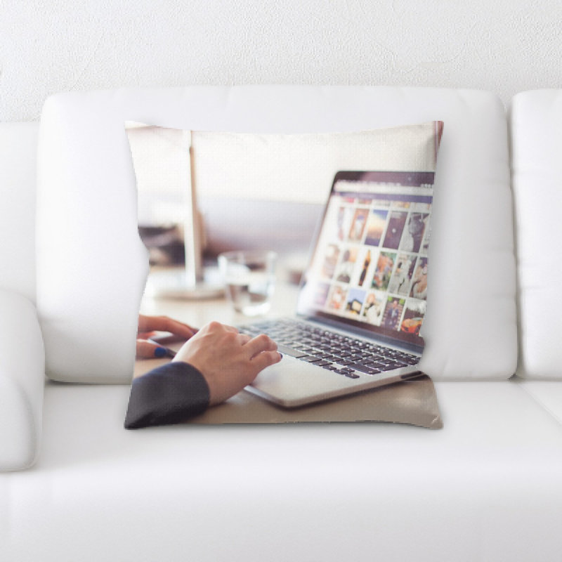 Coussin décoratif computer