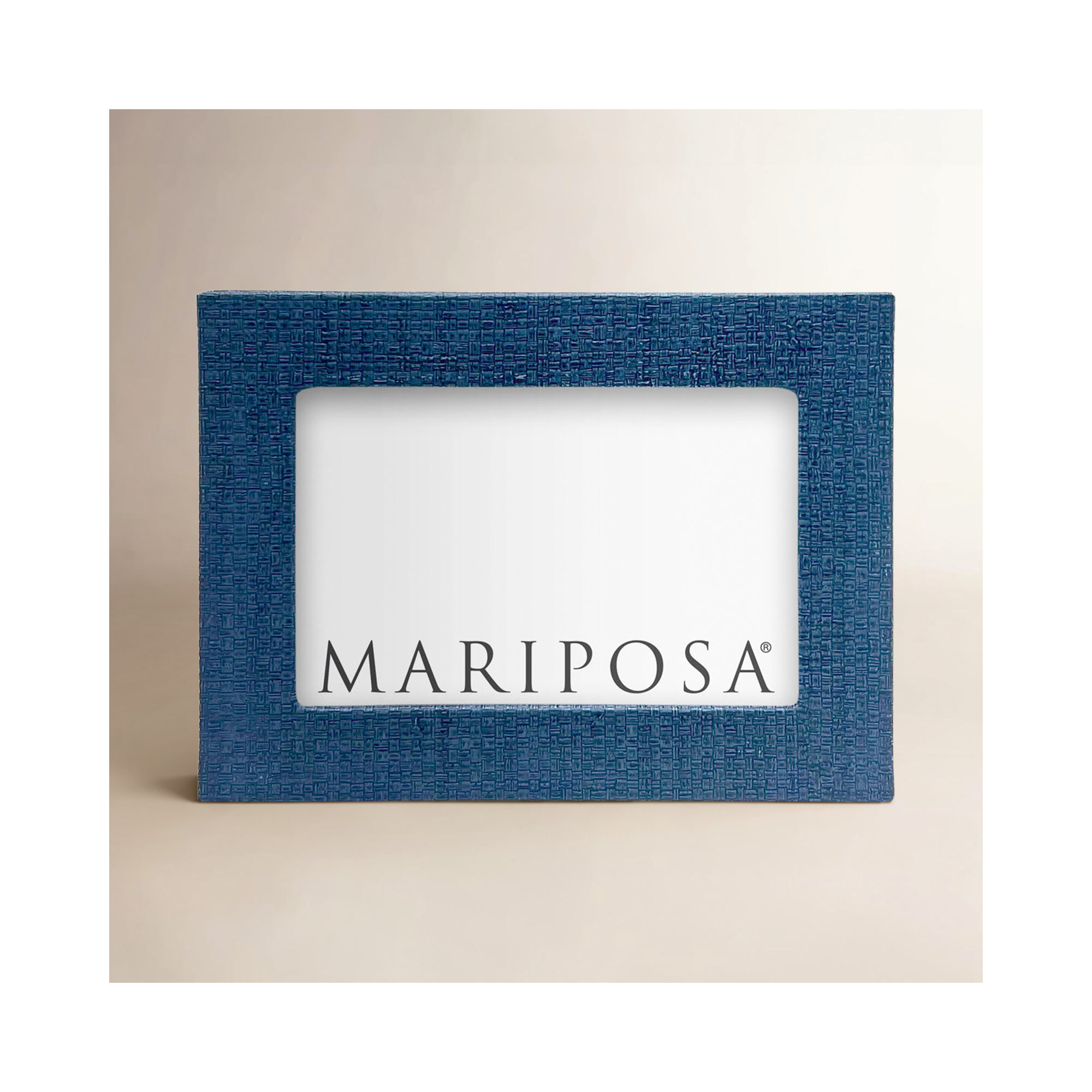 Welcome Home Picture Frame, Indigo, 7.48" W x 5.51" H