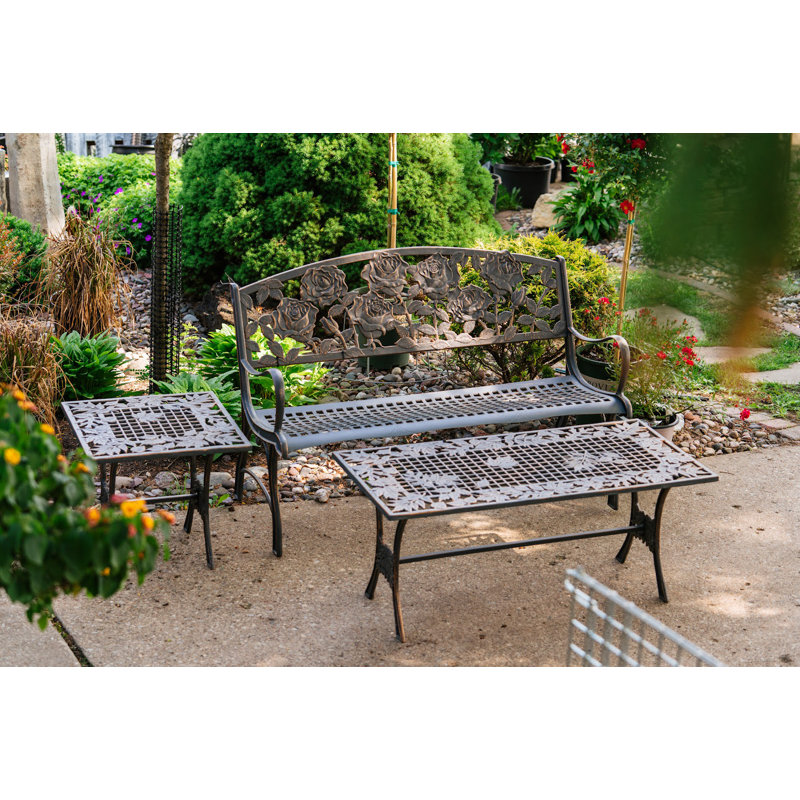 Table basse en fonte Michelson