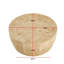 Table basse 34,65 po en bois aggloméré naturel de haute qualité, table basse industrielle moderne entièrement assemblée, idéale pour la maison et la cuisine-1856005114
