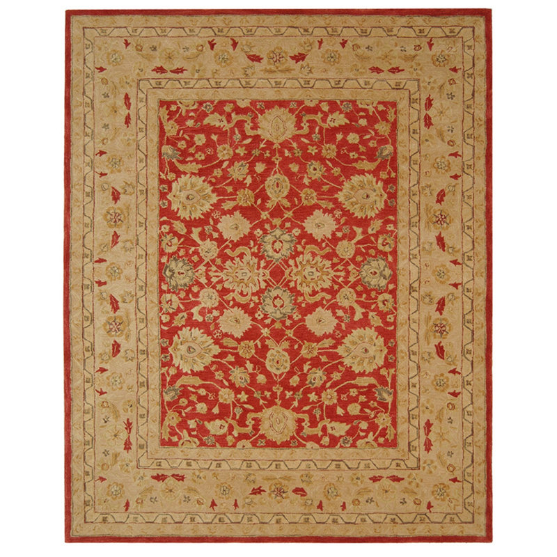 Tingley Hand Tufted Wool Oriental Rug, Rectangle 9' x 12'