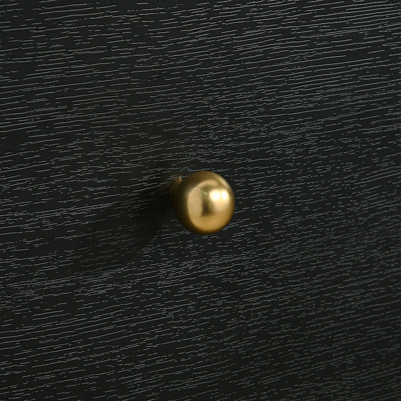 Commode 5 tiroirs noire