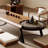 Wabi-sabi coffee table with minimal design