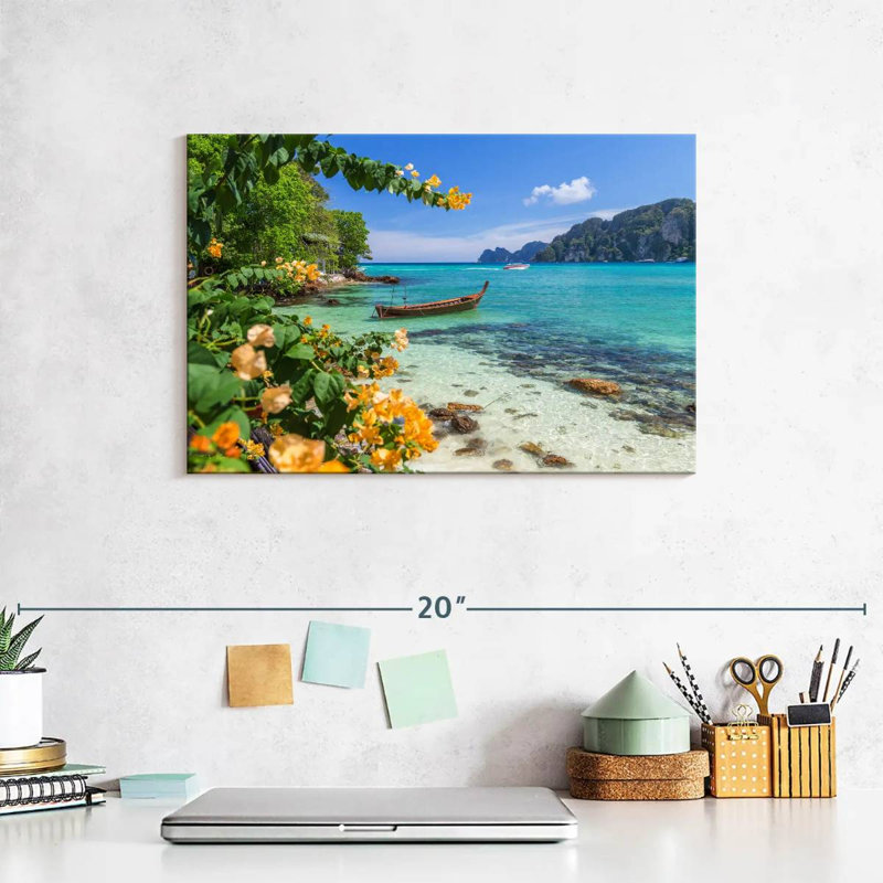 Ko Phi Phi Gillard Scenery, 8" H x 12" W