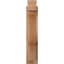H 5 po x l 5 po x P 20 po x H 28 po Funston traditionnel lisse, cèdre rouge de l'Ouest-31648893-106951943