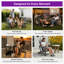 Fauteuil Adirondack d'extérieur mauve Hdpe-123326218