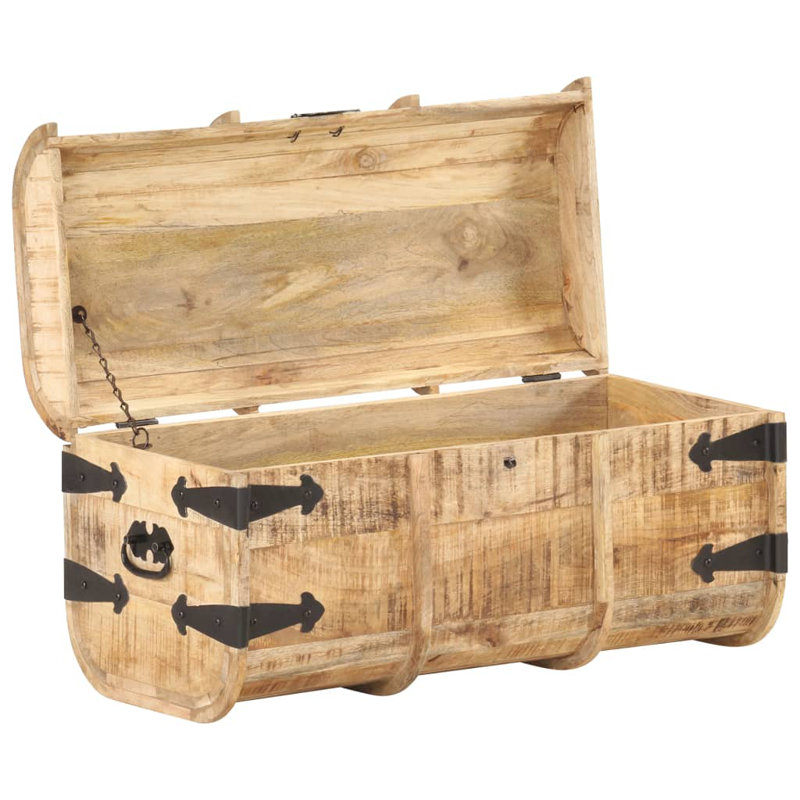 Commodes de rangement 2 pièces en bois de manguier massif