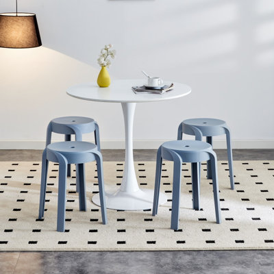 Plastic Stackable Multipurpose Chair (Set of 6)