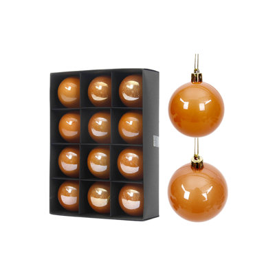 Perle boule de Noël décorations d'arbre de mariage, plafond, fenêtre de toit, décorations suspendues, ensemble de 12
