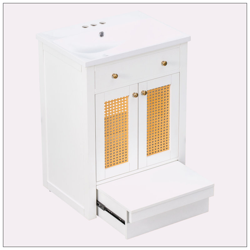 23.10'' Single Bathroom Vanity Base Only