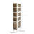 Slim Bathroom Storage Cabinet with Wheels-2006936437