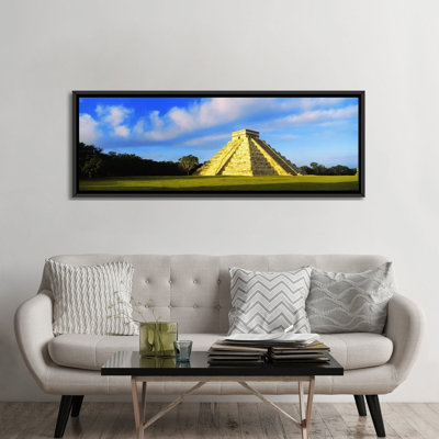 " Pyramid In A Field, Kukulkan Pyramid, Chichen Itza, Yucatan, Mexico " by Panoramic Images