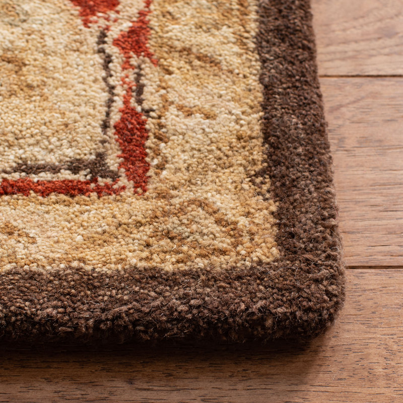 Tapis oriental en laine touffeté à la main Codee, Rectangle 4 pi x 6 pi