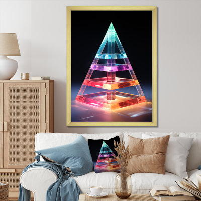 Pendular Prism Abstract Geometric 2 - art mural géométrique