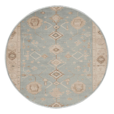 Tapis beige lavable à la machine Afyon