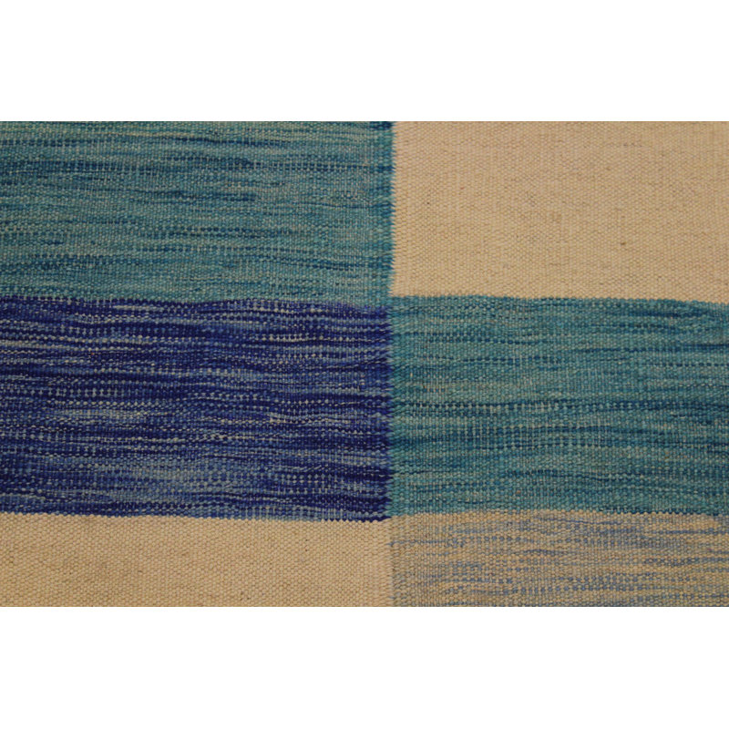 Leming Wool Geometric Indoor Rug