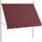 Outsunny D Polyester Cover Retractable Patio Awning-96548094-96548089