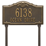 Gatewood Personalized Standard 2-Line Lawn Address Sign