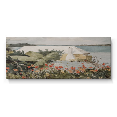 Série nautique-CCCCX- Toile tendue avec châssis - Prêt à accrocher