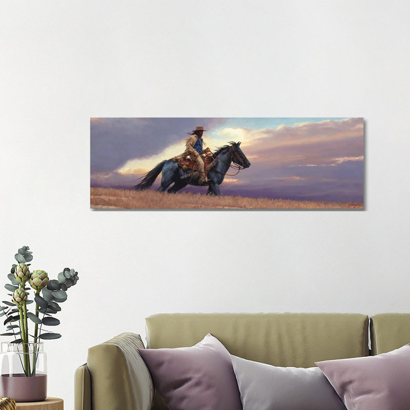 The Scout by Joe Velazquez - Wrapped Canvas Panoramic Painting, 121.92 cm H x 40.64 cm W x 3.175 cm D