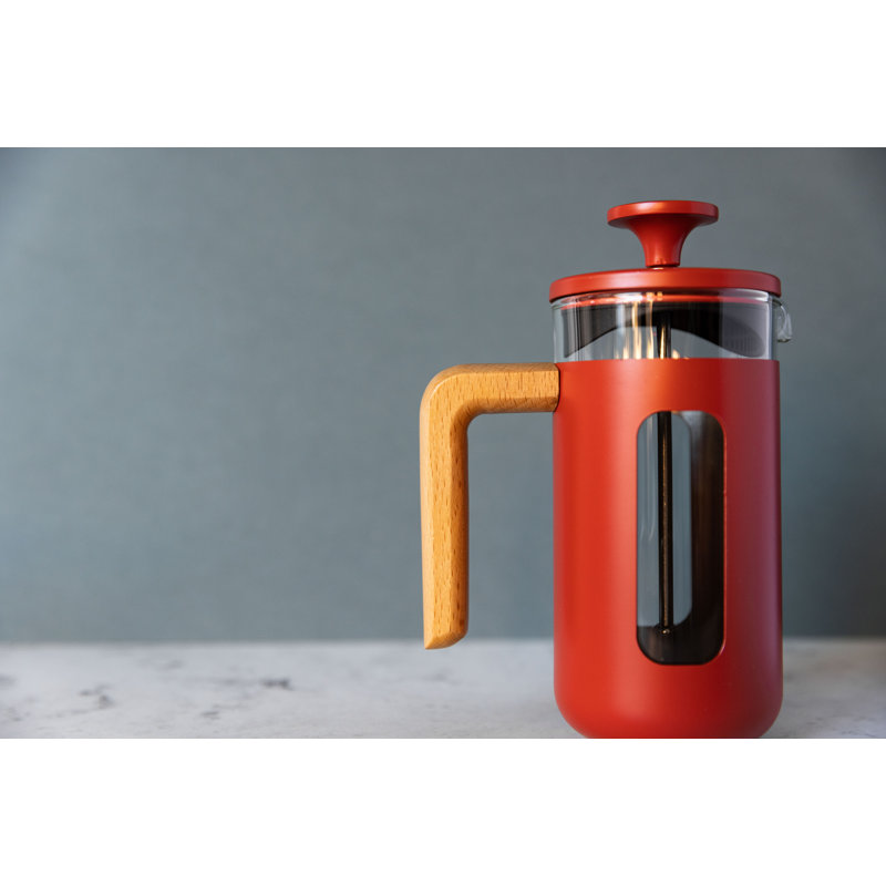 Pisa 0.35L Cafetiere, Red