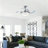 Fedela 42'' Ceiling Fan with LED Lights