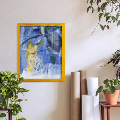 «Gerame Tribal Symbols III», impression encadrée sur papier