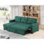 Canapé modulaire convertible rembourré avec méridienne coulissante-1291342710