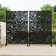 Helary Outdoor Privacy Screen Freestanding with Panels for Patio Fence
