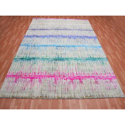 Virgal One-of-a-Kind 9'1" X 12'0" New Age Area Rug in