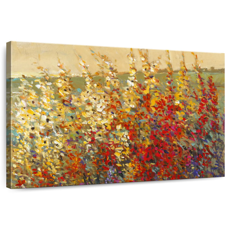 Avery champ de fleurs de printemps I, H 8 po x l 12 po
