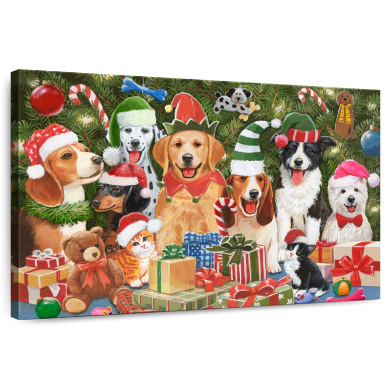 Lelend Baxter's Christmas Bash, 26" H x 39" W