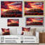 Spain Sunset Over The Alhambra I - Landscapes Canvas Art Print-1687719878-1687719877