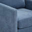 Fauteuil d'appoint pivotant à 360 ° carré 30,7 po et fauteuil simple confortable-130536741