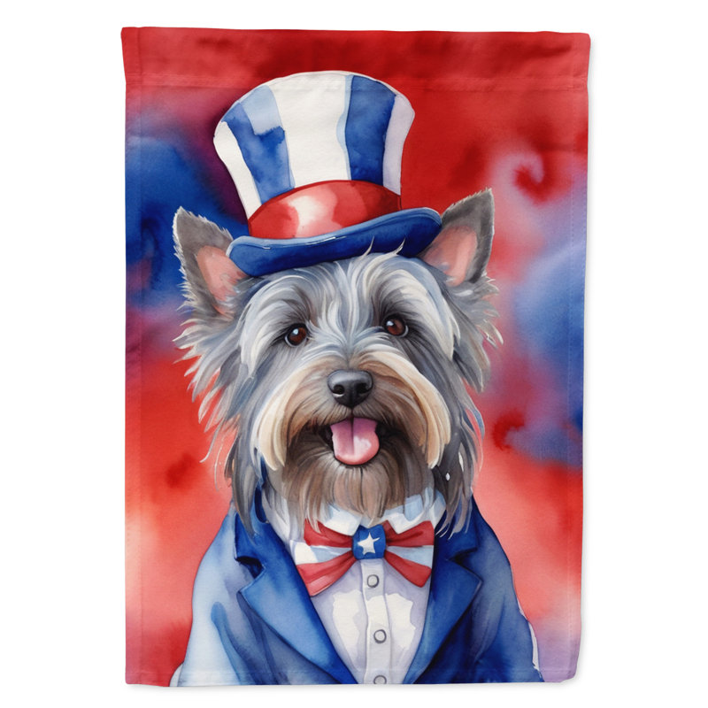Drapeau patriotique de la maison américaine, Skye terrier