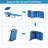 Avarika Outdoor Metal Chaise Lounge-338902138