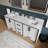 Ziva 72 in W x 22 in D Double Bath Vanity, White Top, 30 in Mirrors and Chrome Faucet Set-50521802-113109292