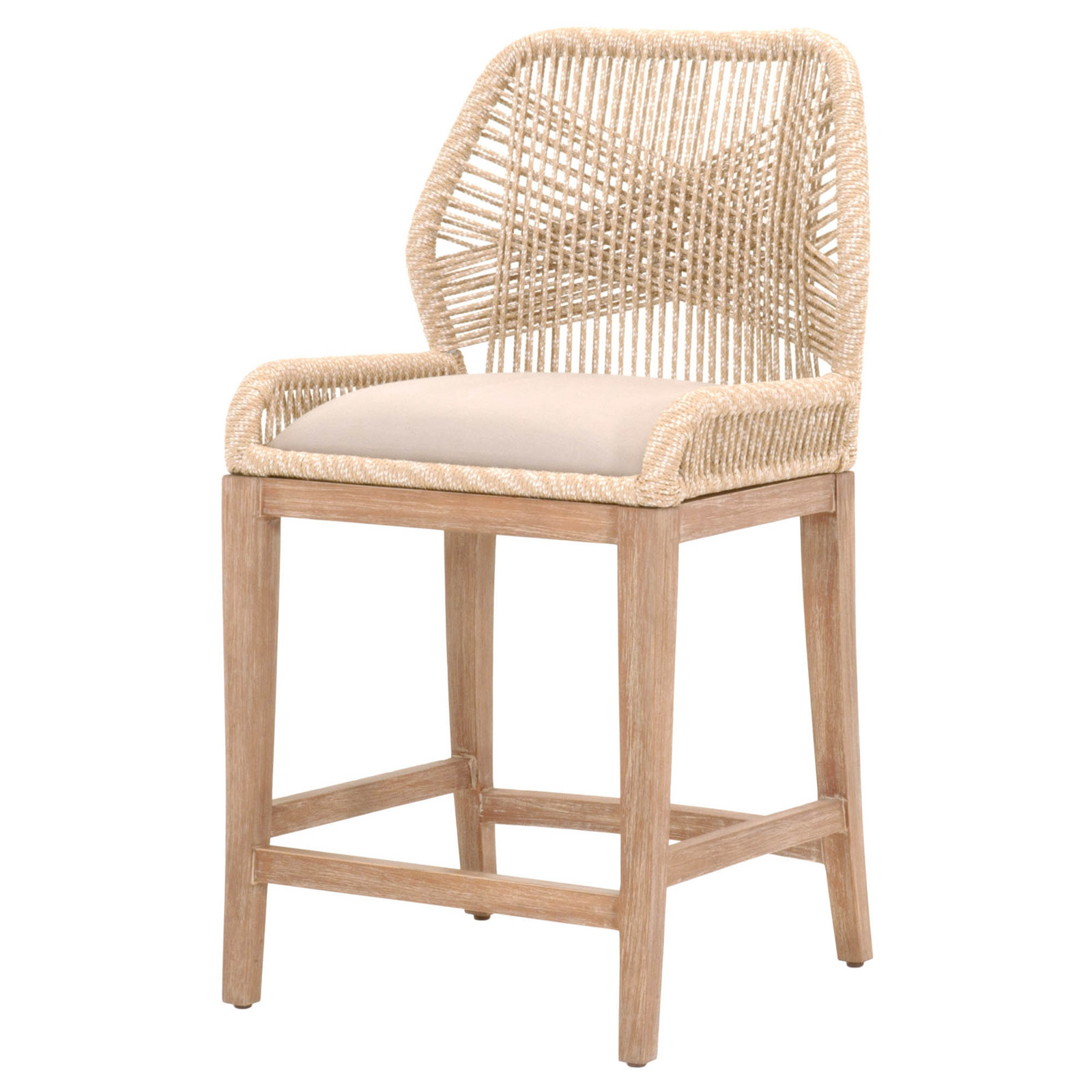 Mitali Bar & Counter Stool, Stone Wash, Sand, Counter Stool (26" Seat Height)