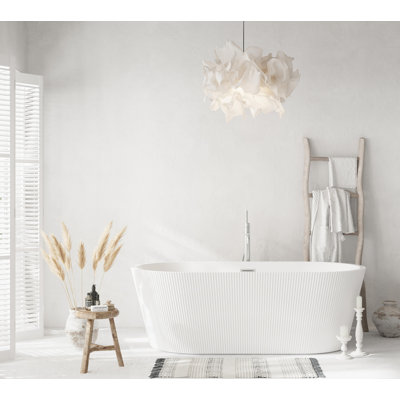 Baignoire 67 pouces avec garniture