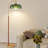 Modern Arc Floor Lamp With Remote Control & Glass Lampshade - Dimmable LED Standing Lamp With 3 Color Temperatures For Living Room, Bedroom, Or Office Corner