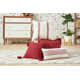 Porter Square Cotton Pillow Cover and Insert