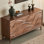 Simple Wave Pattern Large Capacity Buffet Table